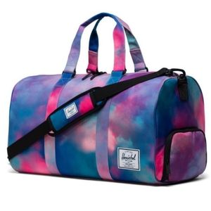 Herschel Novel Duffle Bag in Cloudburst Neon